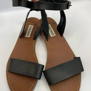 Steve Madden Flats with Ankle Strap